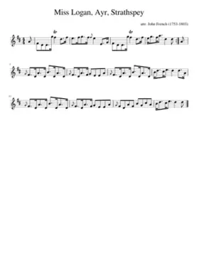 Miss Logan Ayr Strathspey
