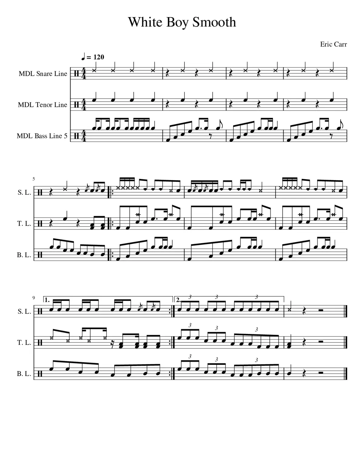 White Boy Smooth - Page 1