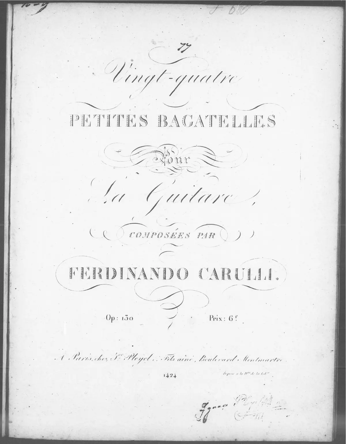 24 Petites bagatelles - Page 1