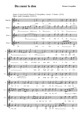 Du cueur le don