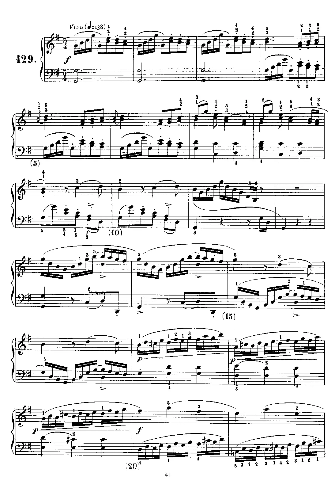 Keyboard Sonata in G major - Page 1