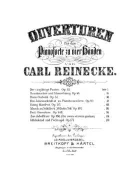 Ouverture zu Goethe’s 'Das Jahrmarktsfest zu Plundersweilern'