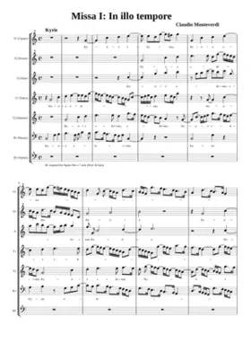 Mass for 6 Voices SV 205