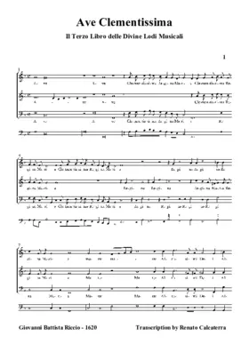 Ave Clementissima