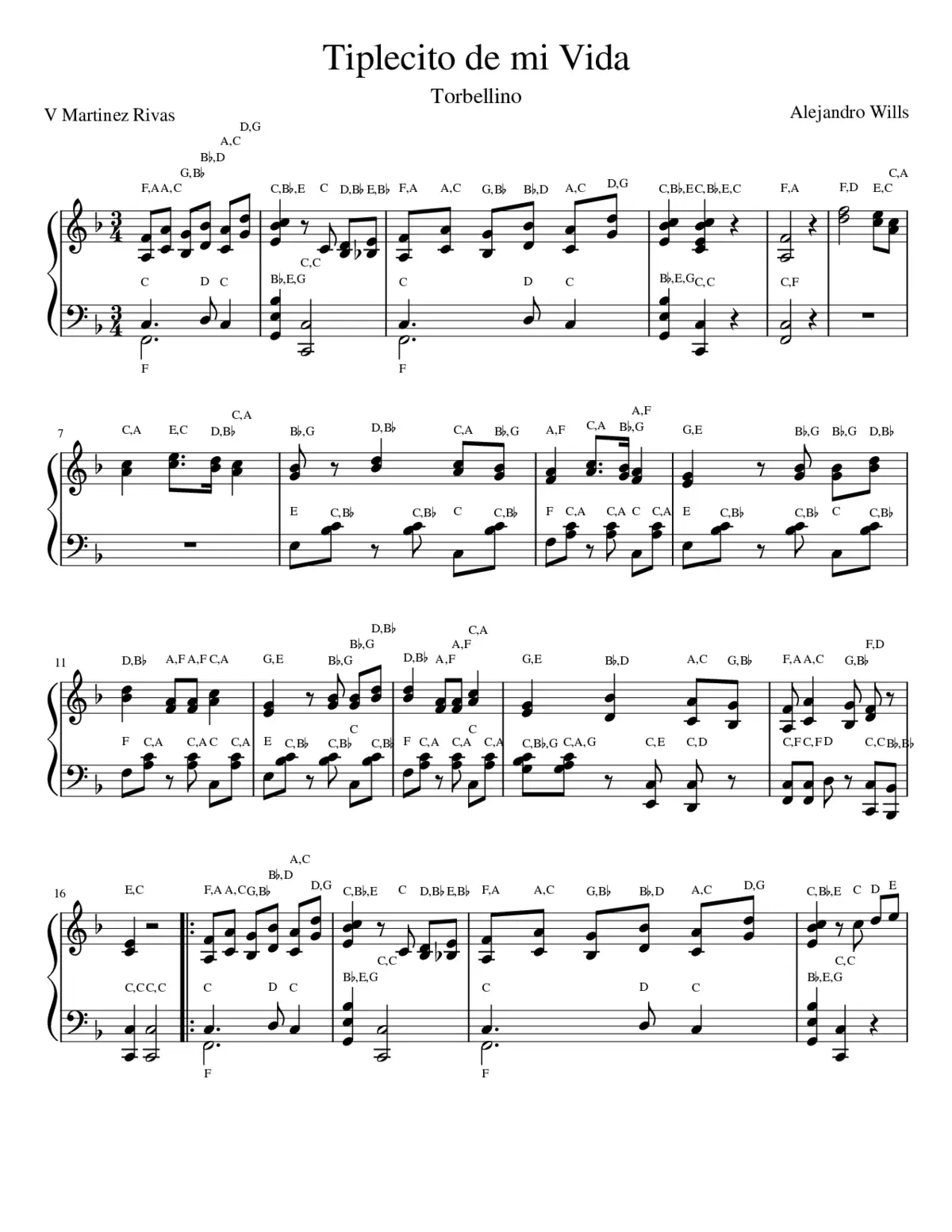 Tiplecito de mi vida - Page 1