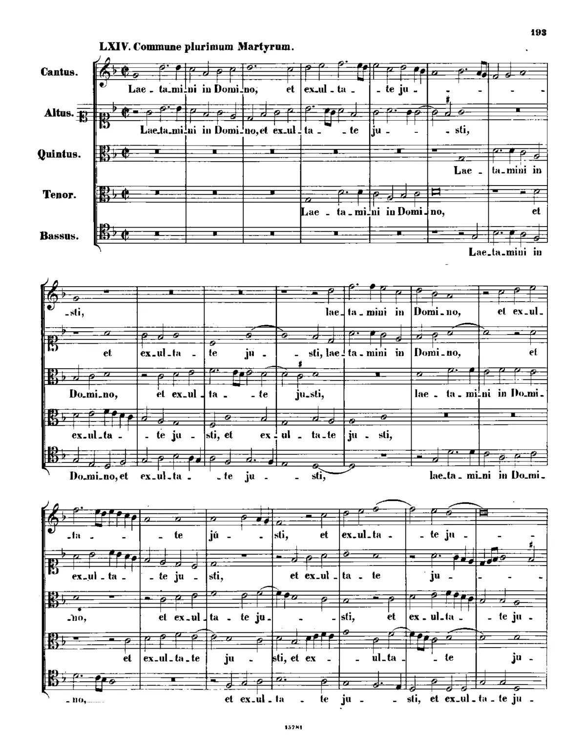 Laetamini in Domino - Page 1