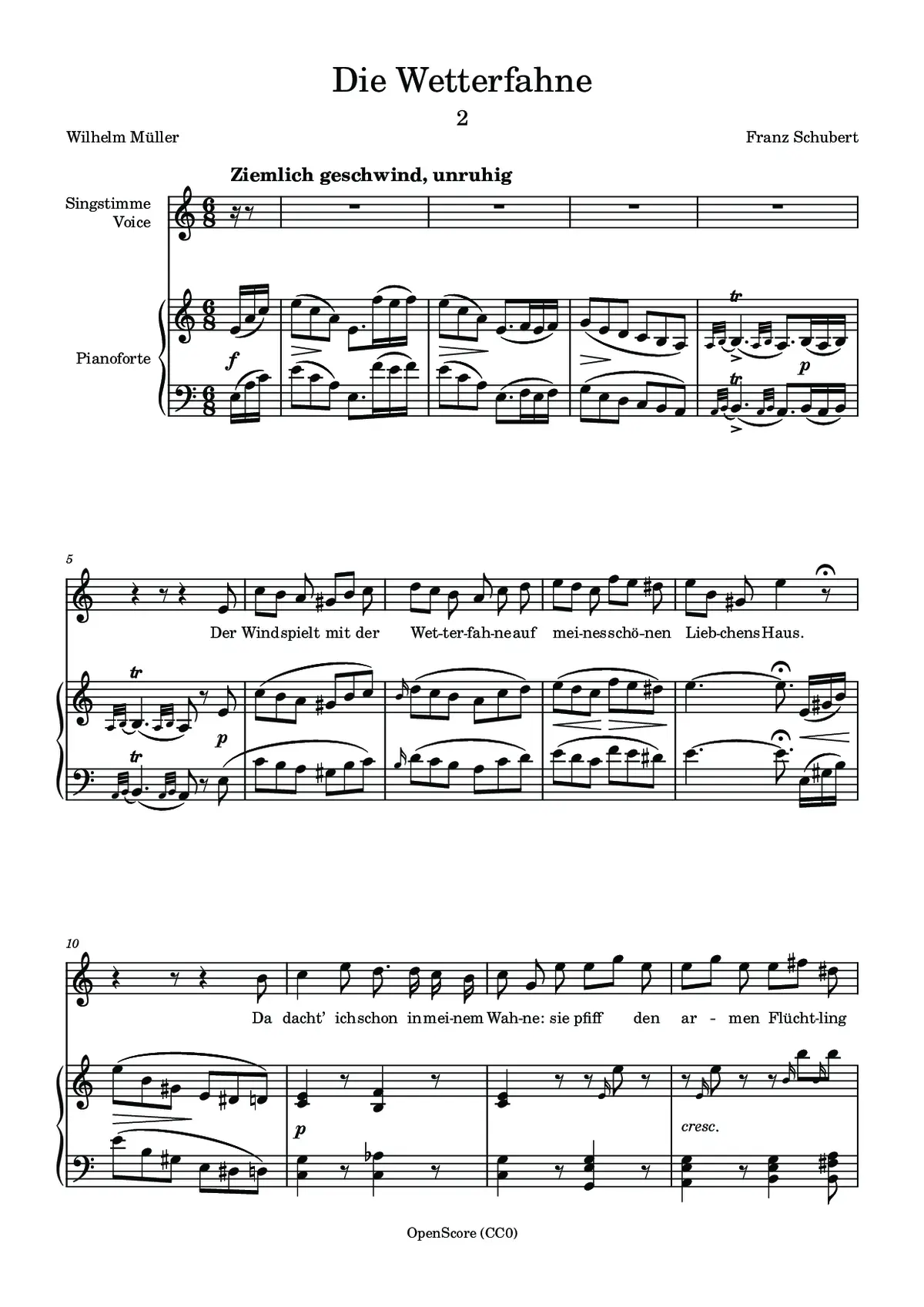 Die Wetterfahne - Page 1