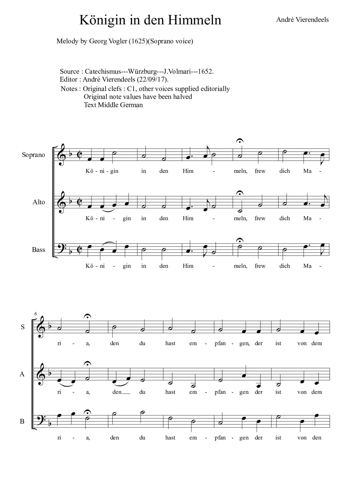 Königin in den Himmeln - Page 1
