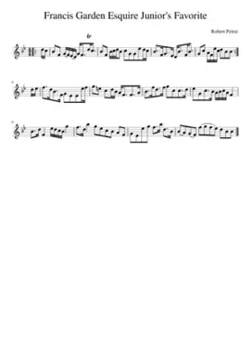 Francis Garden Esquire Junior's Favorite