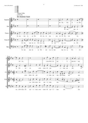 In manus tuas Domine