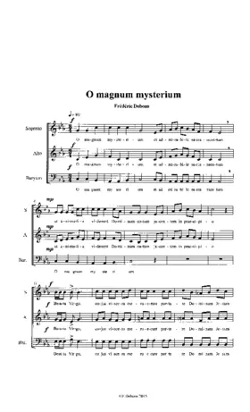 O magnum mysterium