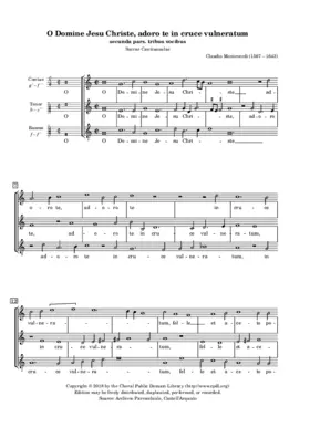 O Domine Jesu Christe II