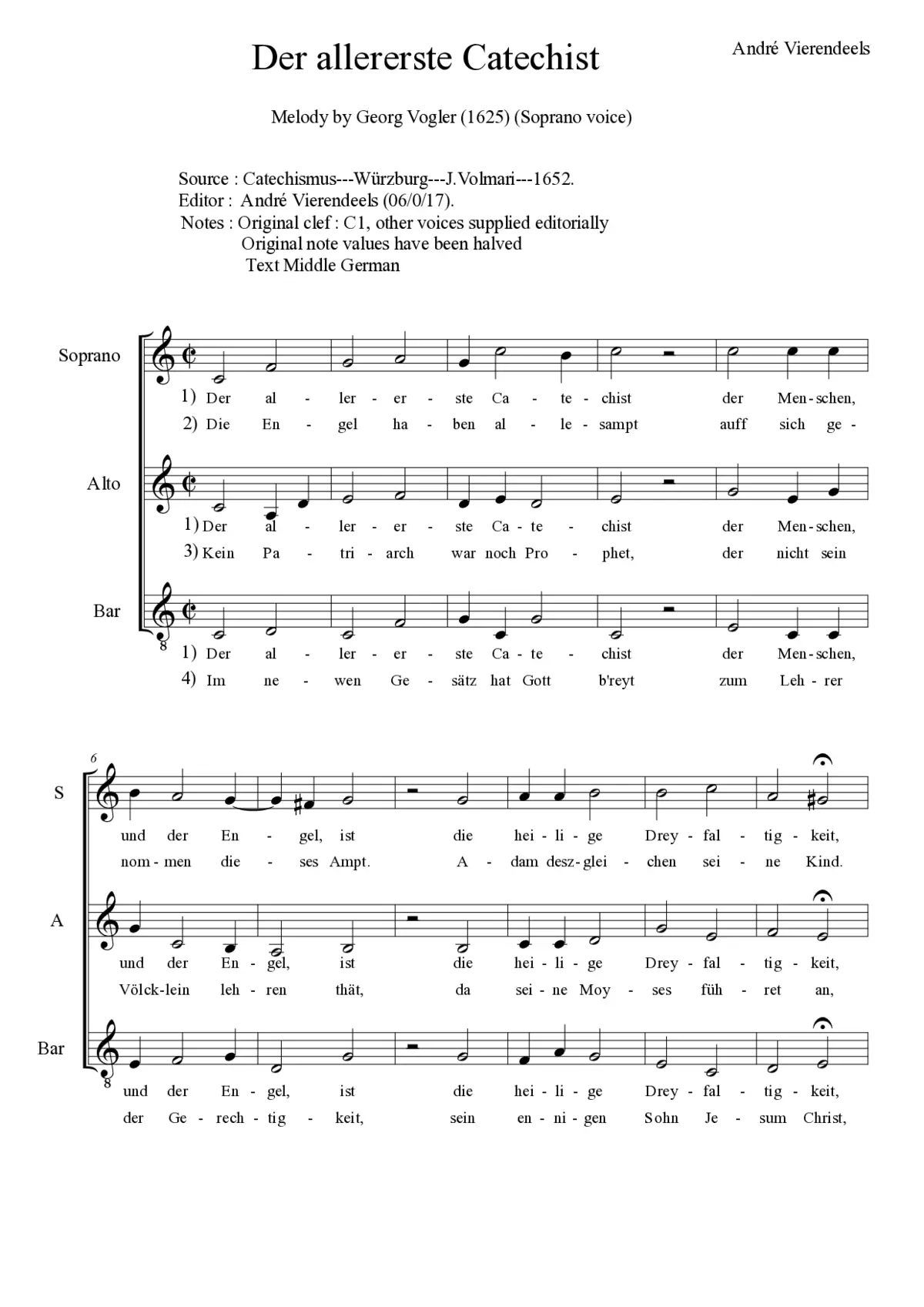 Der allererste Catechist - Page 1