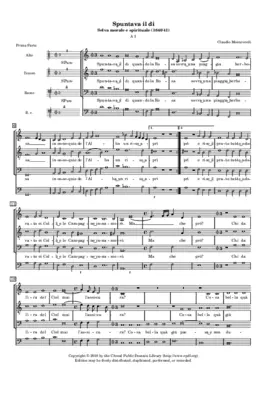 Spuntava il dì quando la rosa sovra