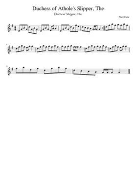 The Duchess of Athole's Slipper