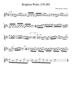 Brighton Waltz. CJF.075