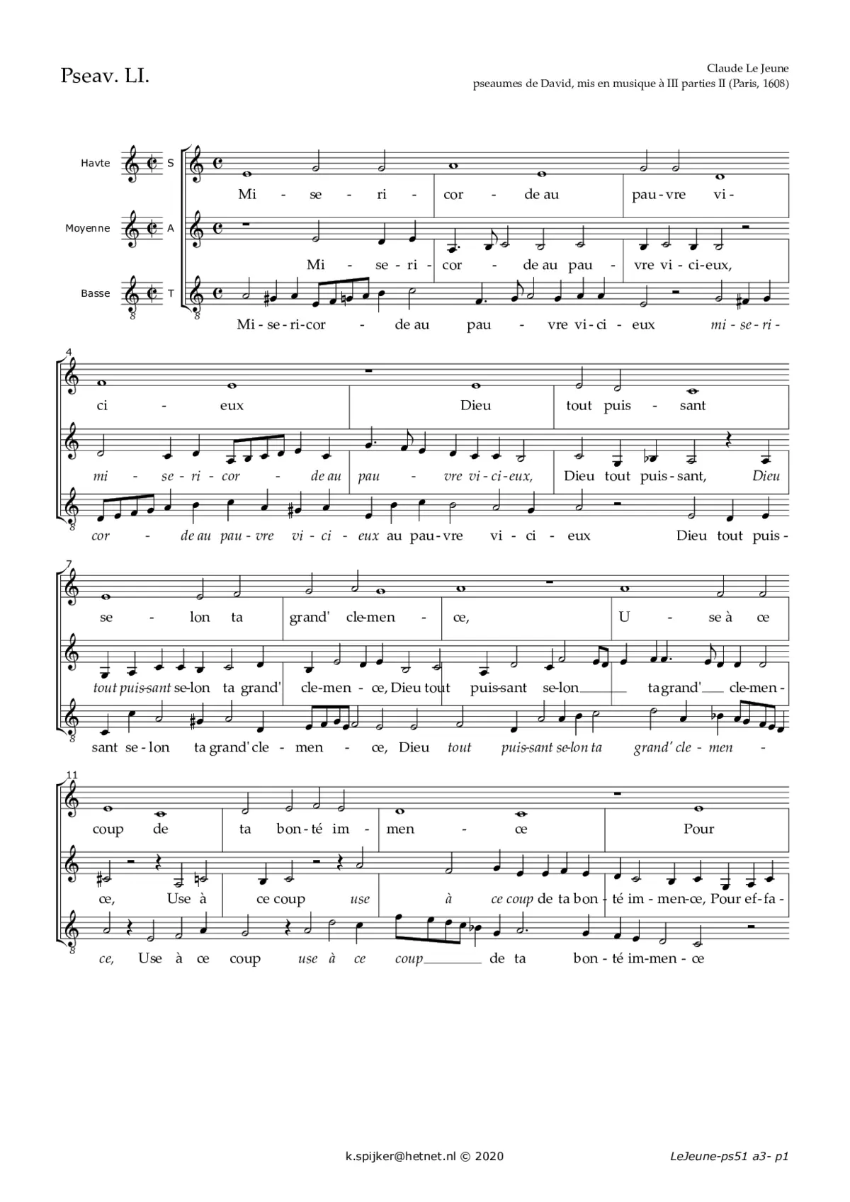 Miséricorde au pauvre vicieux - Page 1