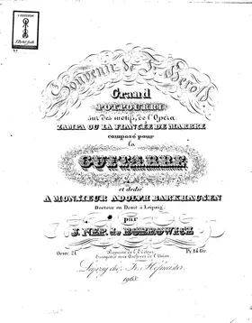 Souvenir de F. Herold