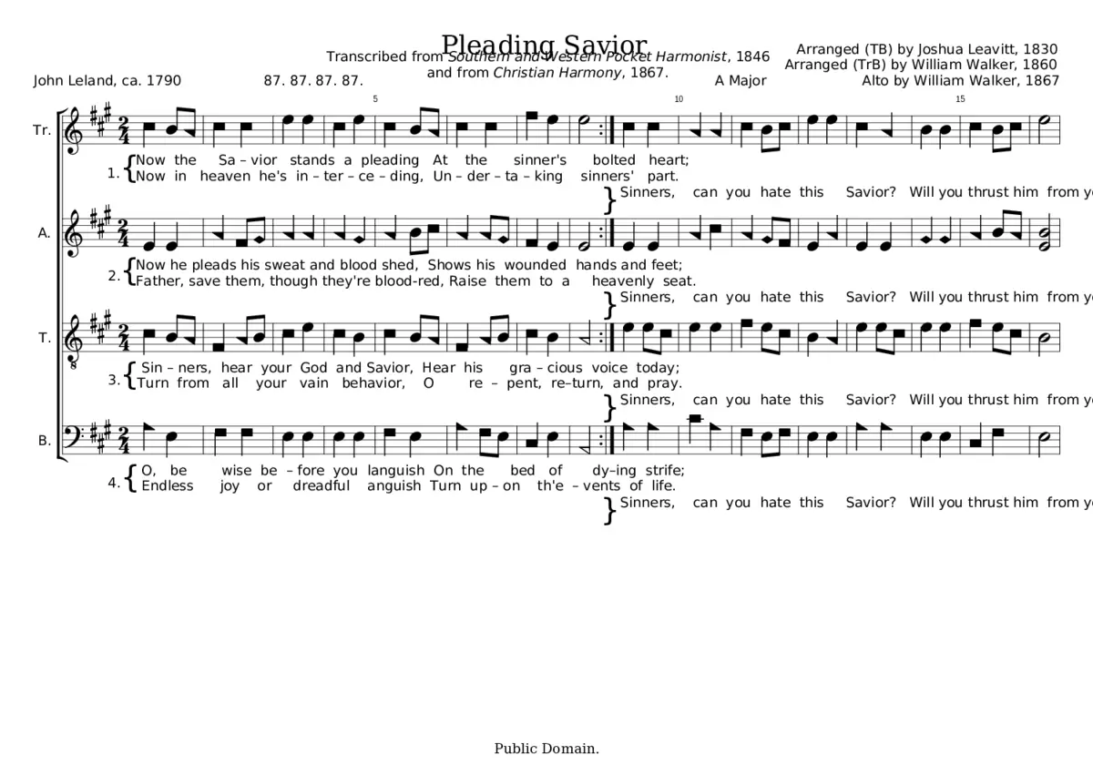 As I come O Savior pleading - Page 1