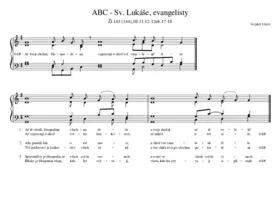 ABC - Sv. Lukáše, evangelisty