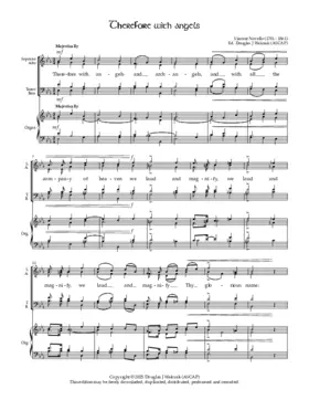 Therefore with angels