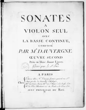 12 Violin Sonatas