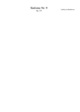Symphony No.9 Op.125