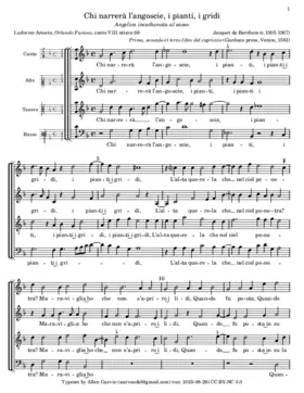 Chi narrerà l'angoscie, i pianti, i gridi