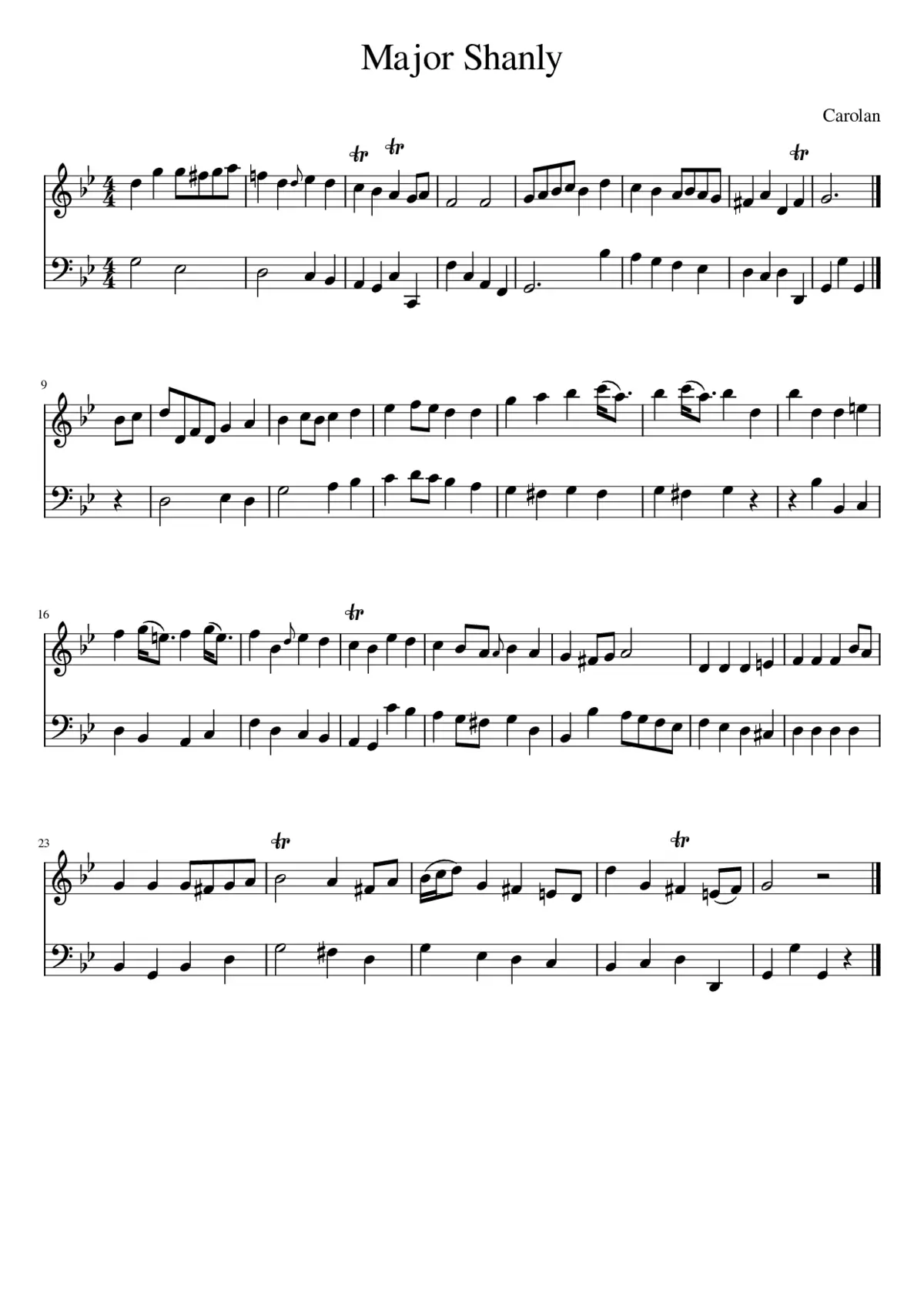 Major Shanly - Page 1