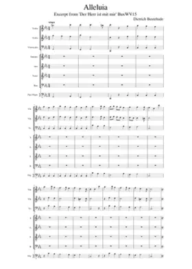 'Der Herr ist mit mir' BuxWV15