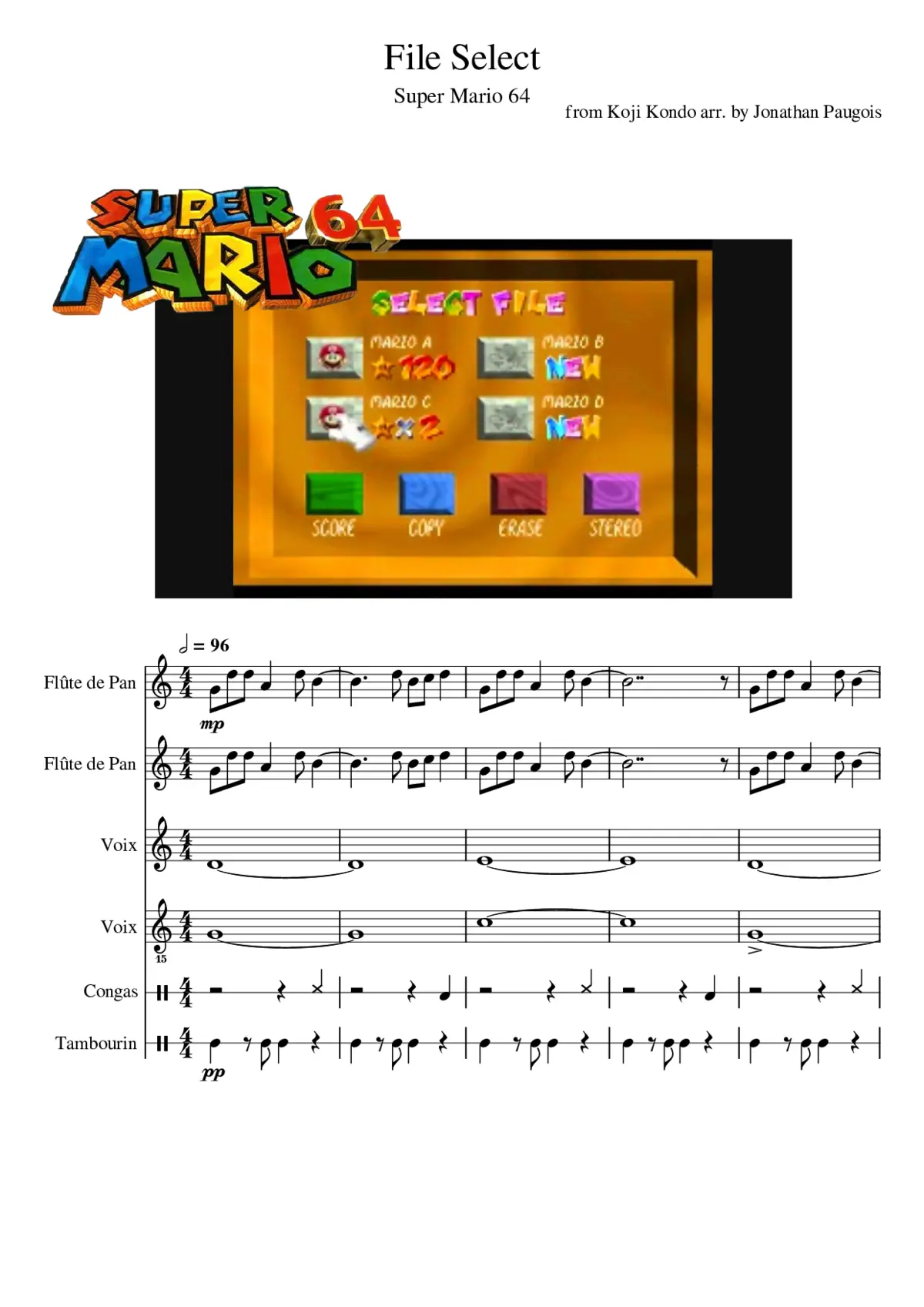 file select - super mario 64 - Page 1