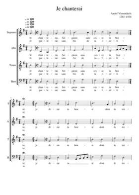 Je chanterai