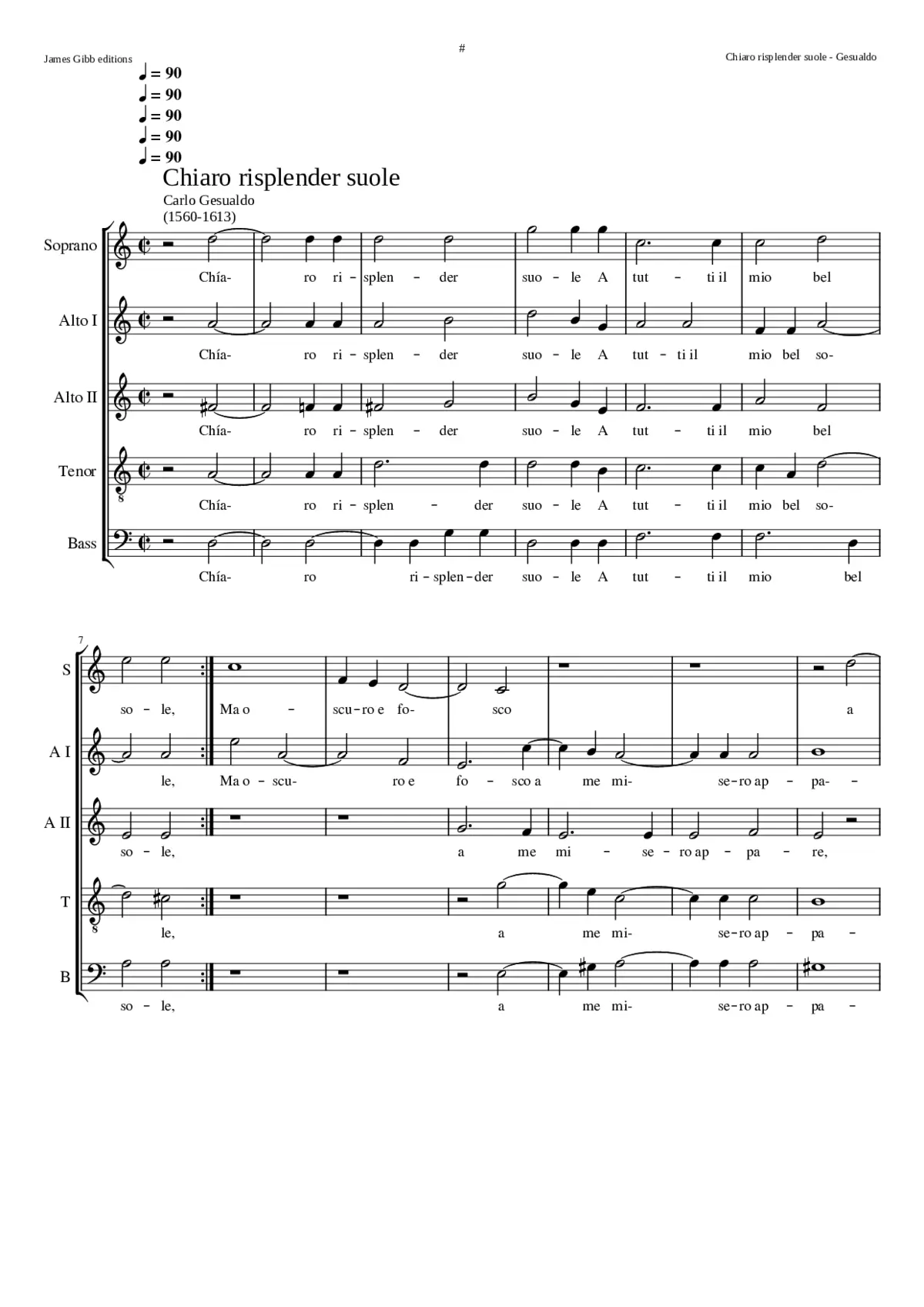 Chiaro risplender suole - Page 1