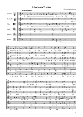 O lux beata Trinitas