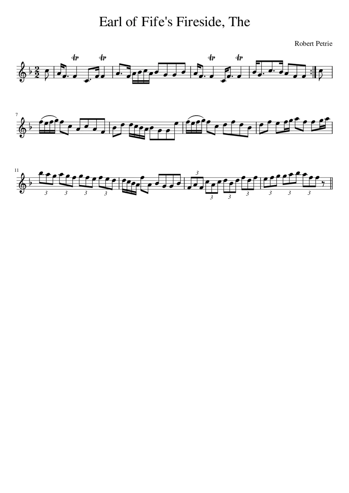 The Earl of Fife's Fireside - Page 1