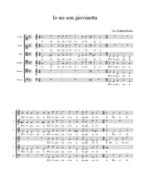 Io mi son giovinetta