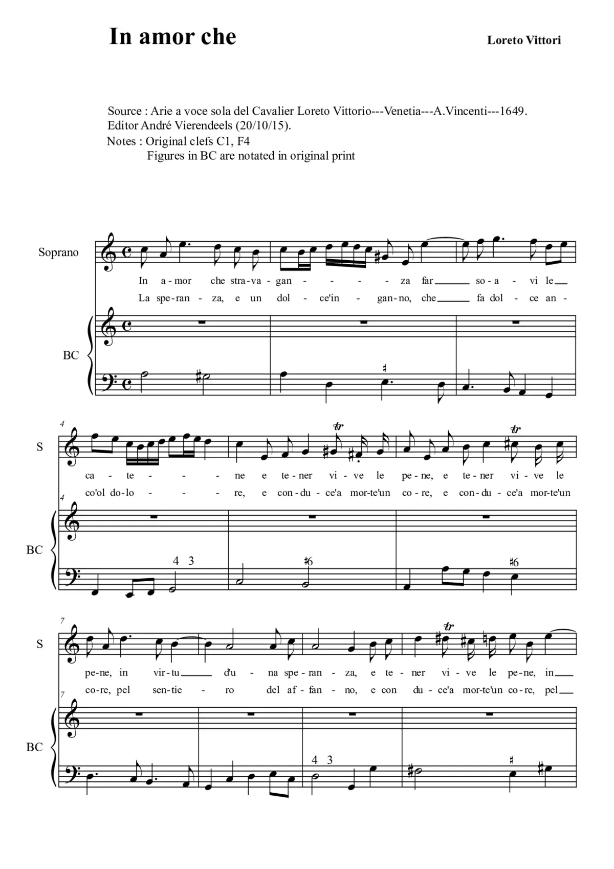 In amor che stravaganza - Page 1