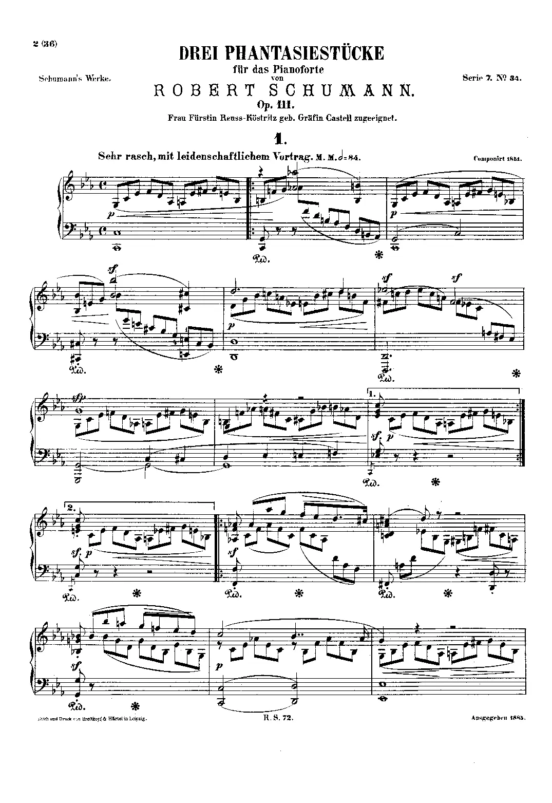3 Fantasiestücke - Page 1