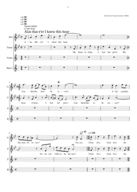 Alas that e'er I knew this hour