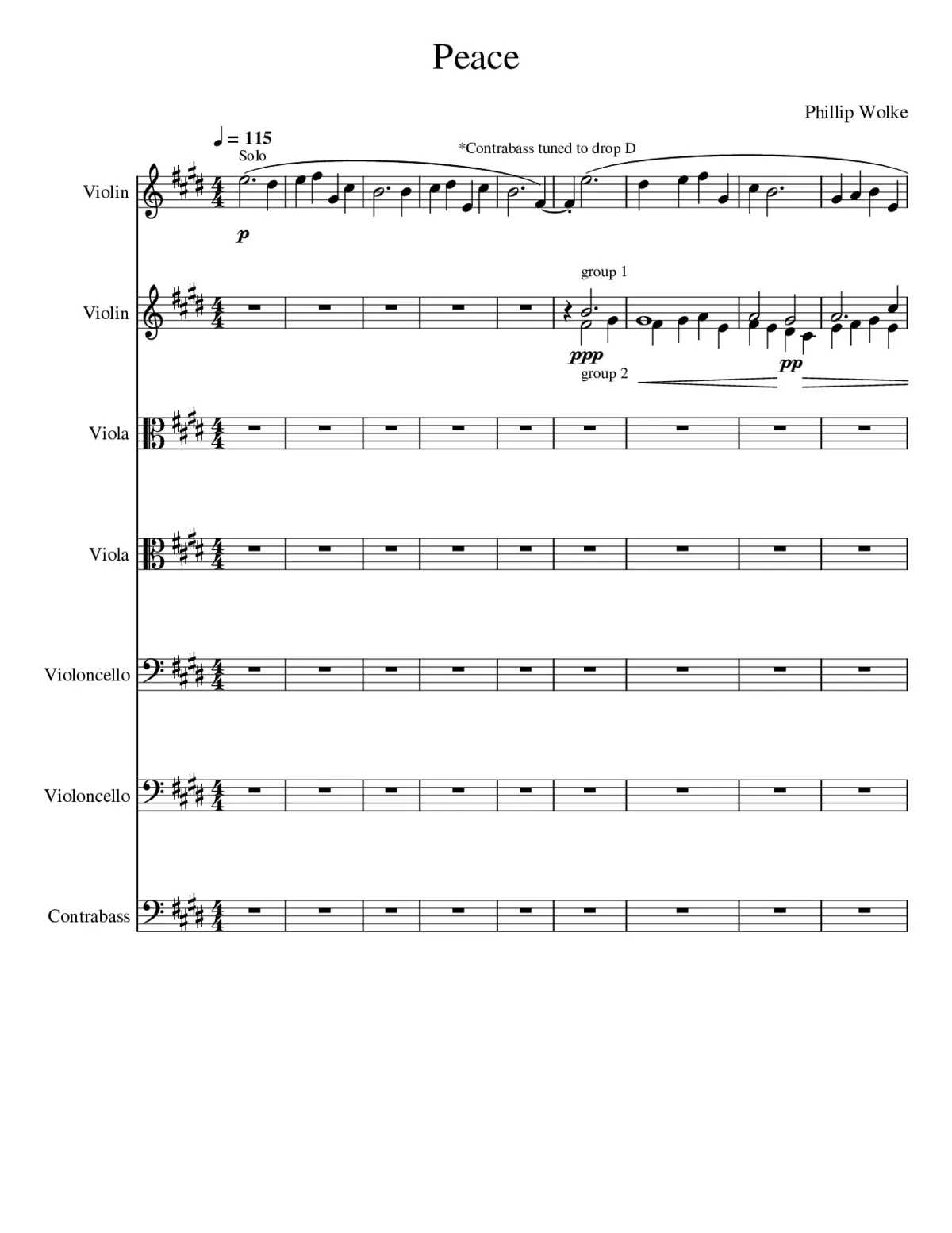 Peace - Page 1