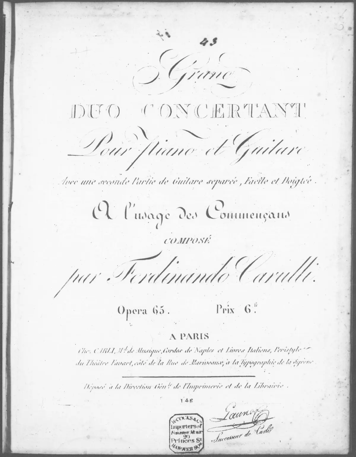 Grand Duo Concertant - Page 1