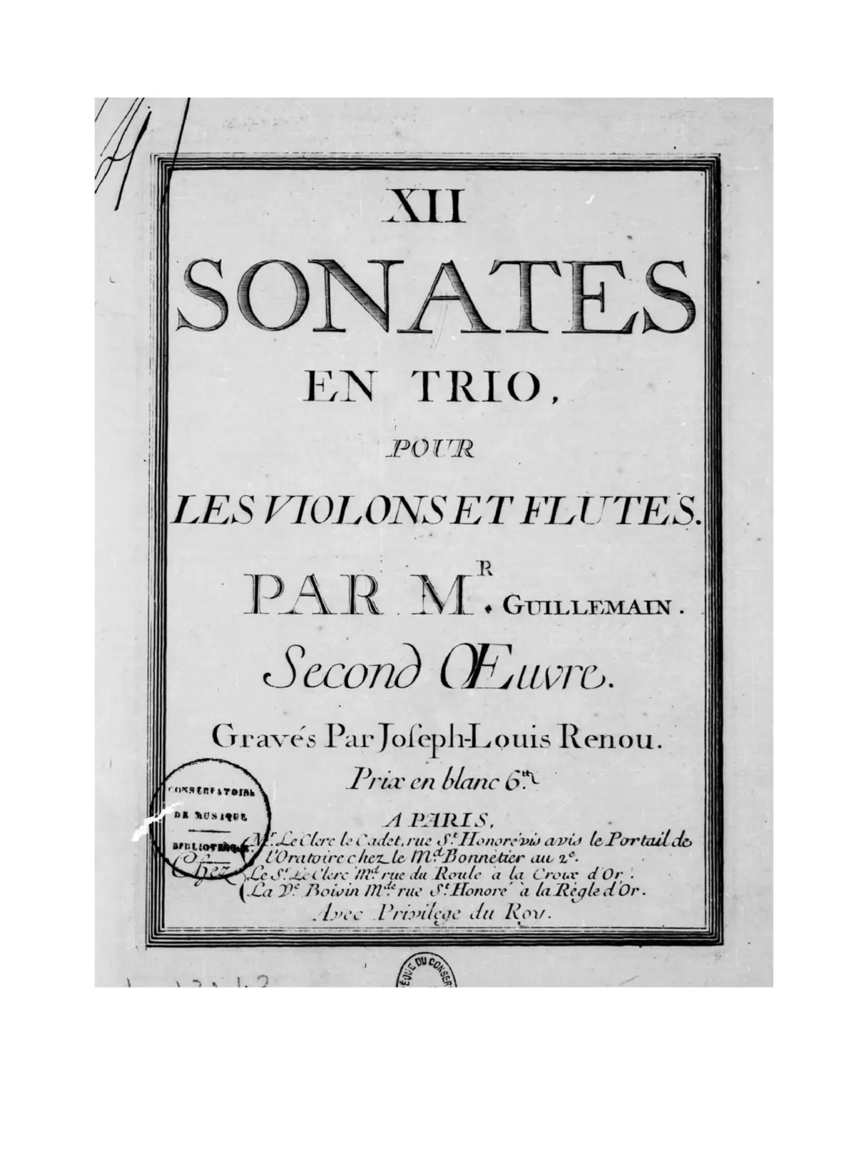 12 Trio Sonatas - Page 1