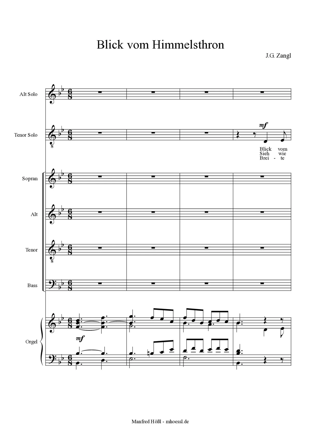 Blick von Himmelsthron - Page 1