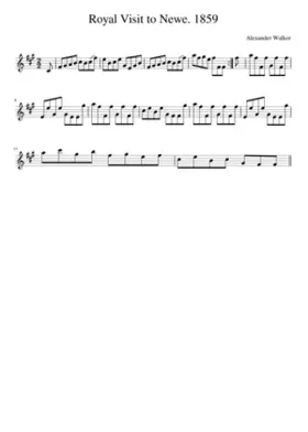 Royal Visit to Newe. 1859