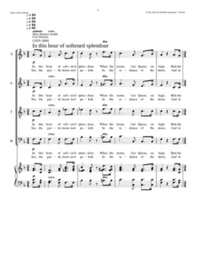 In this hour of softened splendout