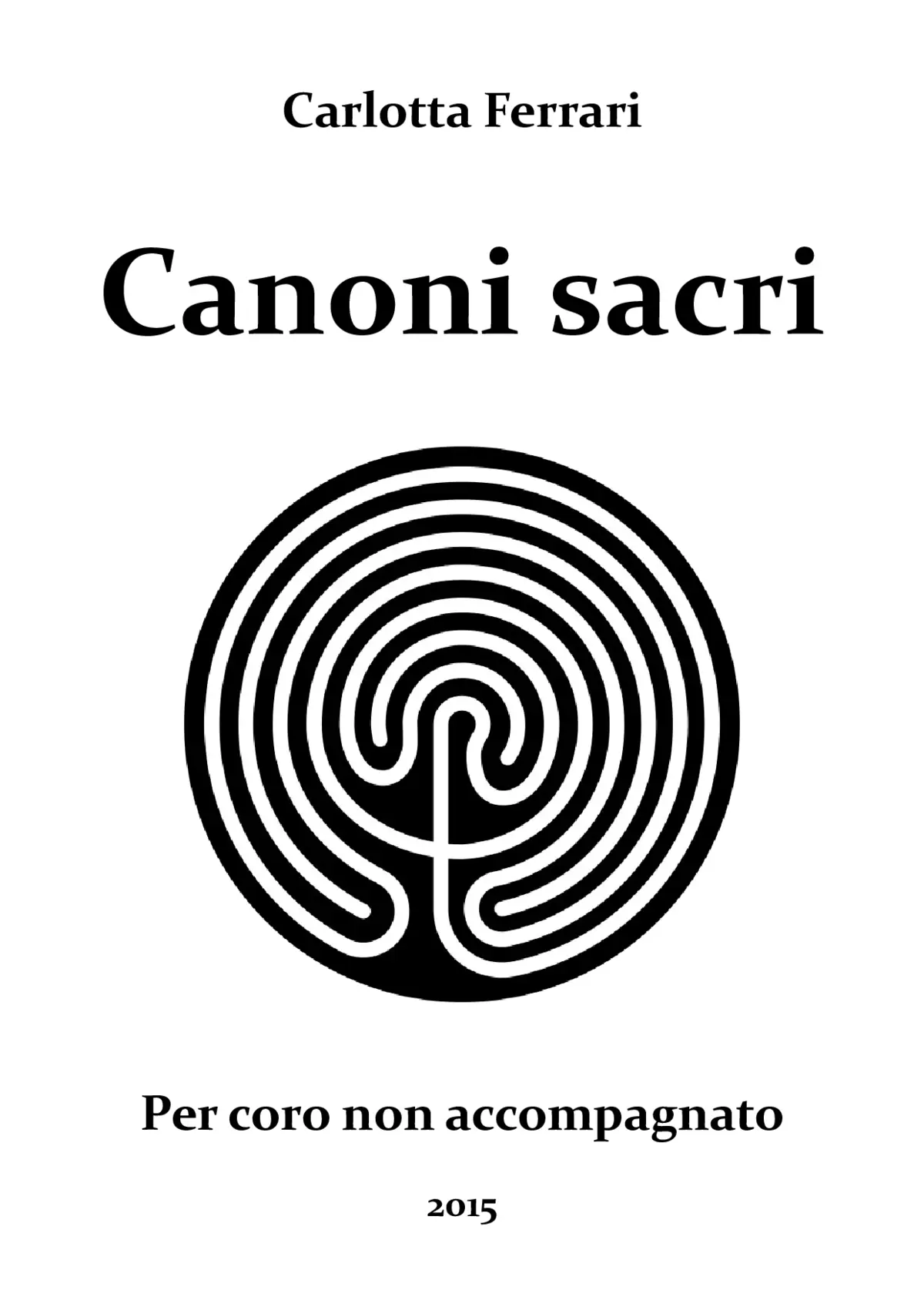 Canoni sacri - Page 1