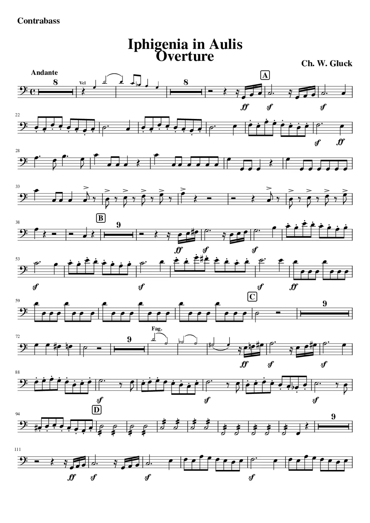 Iphigenie in Aulis - Page 1