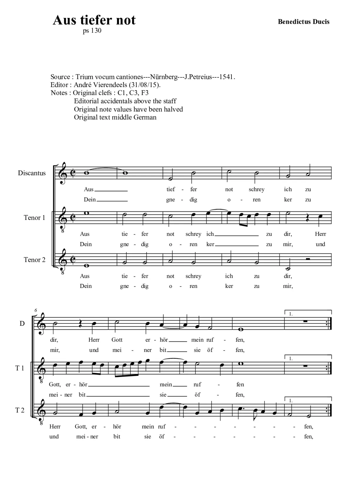 Aus tiefer not a 3v - Page 1