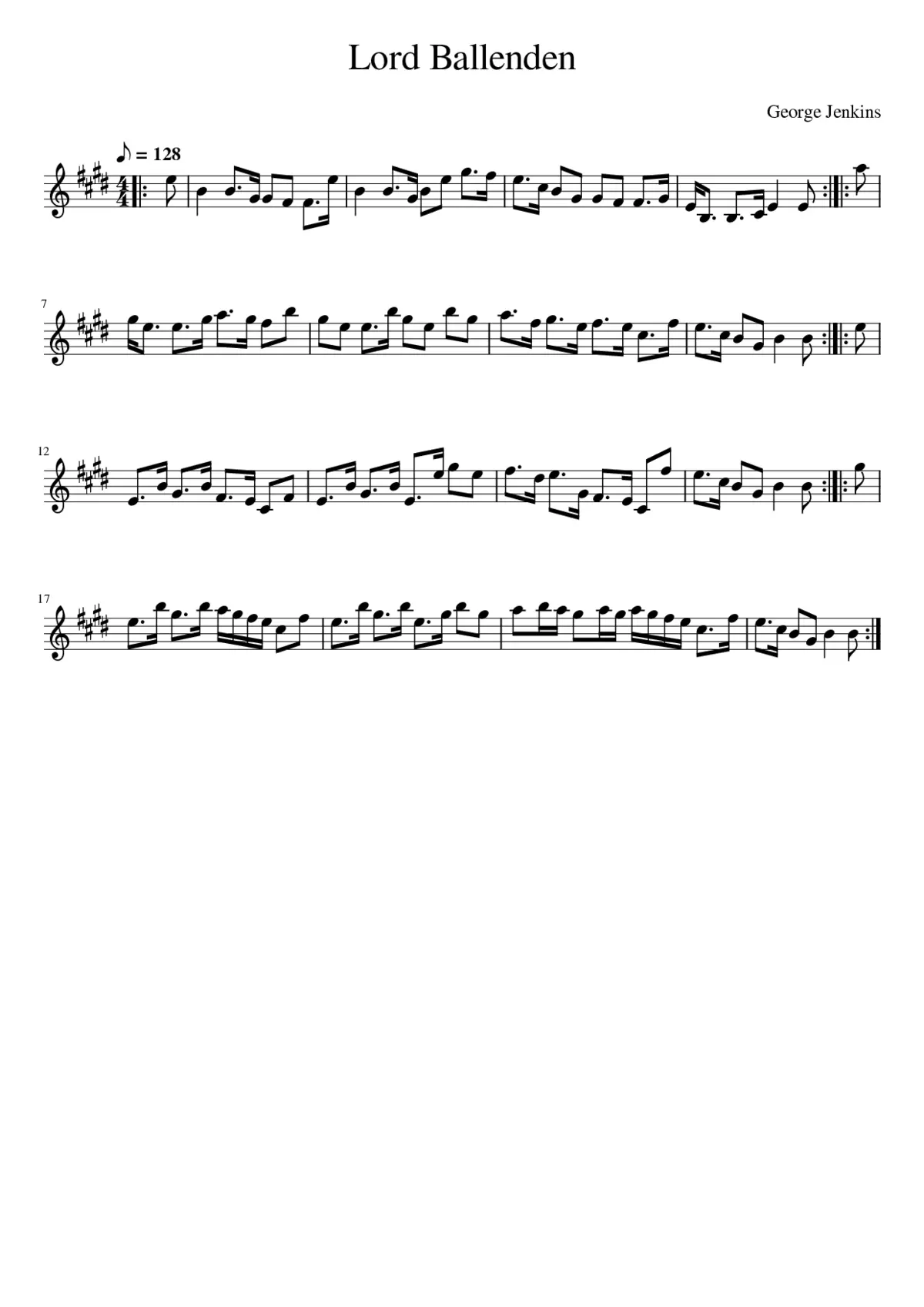 Lord Ballenden - Page 1