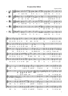 O santo fior felice